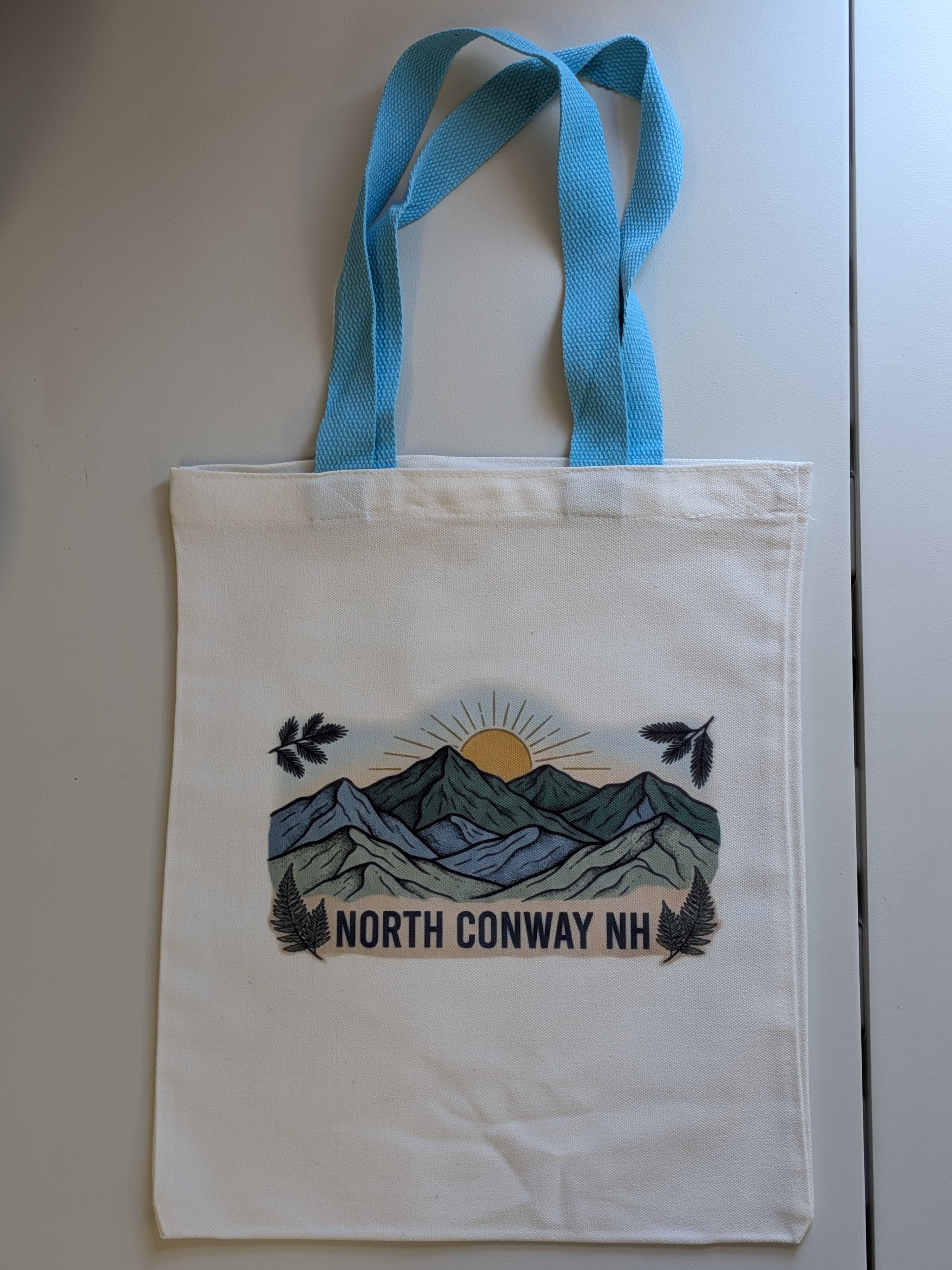 North Conway sunrise tote